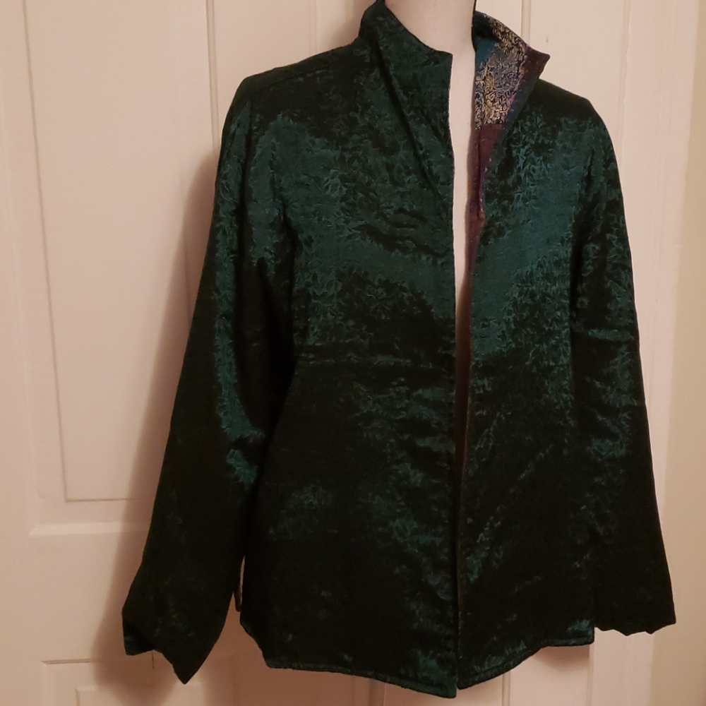 COLDWATER CREEK REVERSIBLE JACKET  sz L